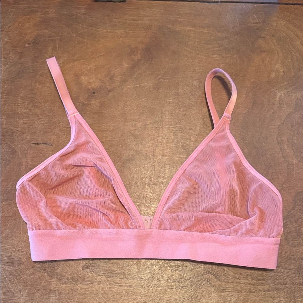 Negative Underwear triangle sieve bra